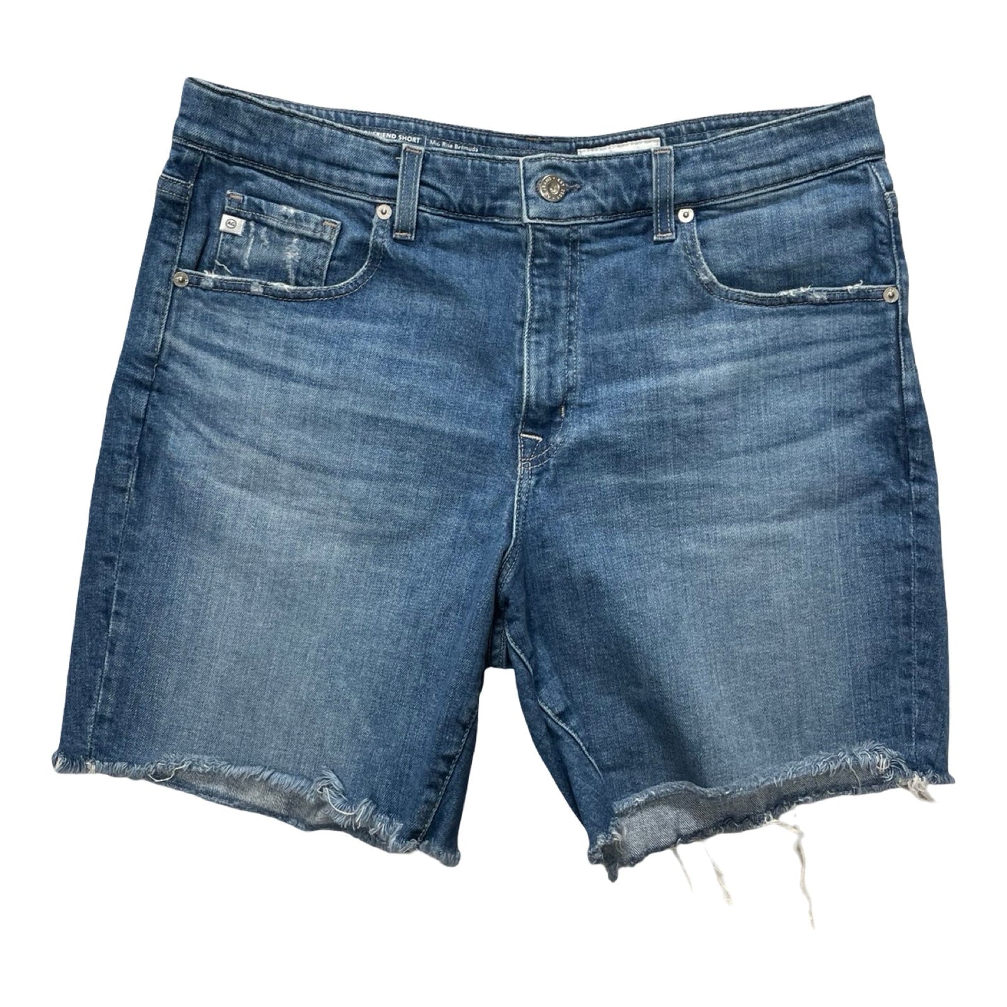 Shorts By Ag Jeans In Blue Denim, Size:14