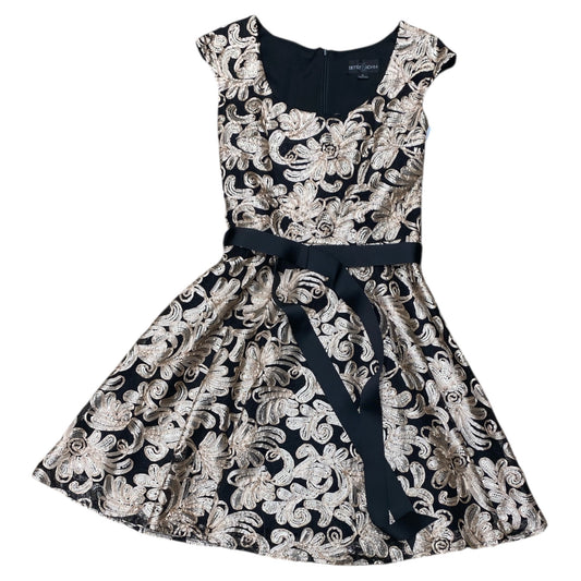 Dress Party Short By Cmb In Black & Pink, Size:6