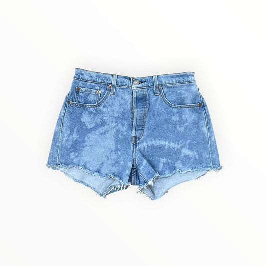 Shorts By Levis In Blue Denim, Size:6