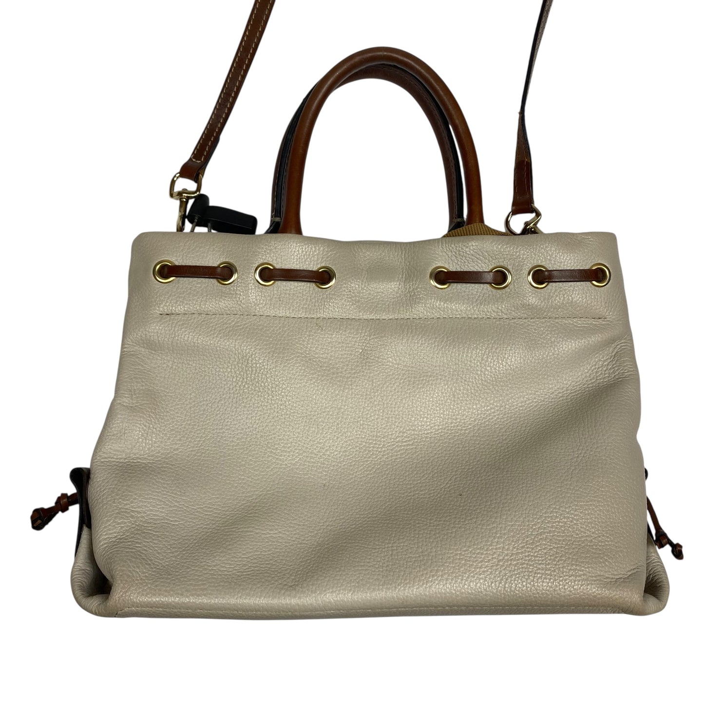 Crossbody Designer By Dooney And Bourke In Beige, Size:Medium