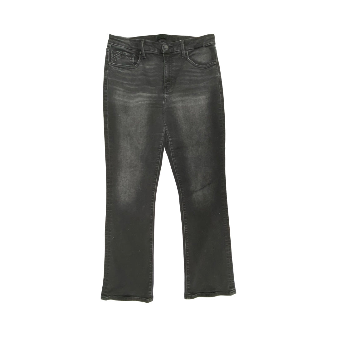 Jeans Boot Cut By Buckle Black In Black Denim, Size:12