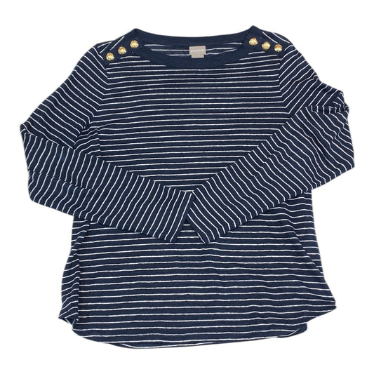 Top Ls By Chicos In Blue & White, Size:M