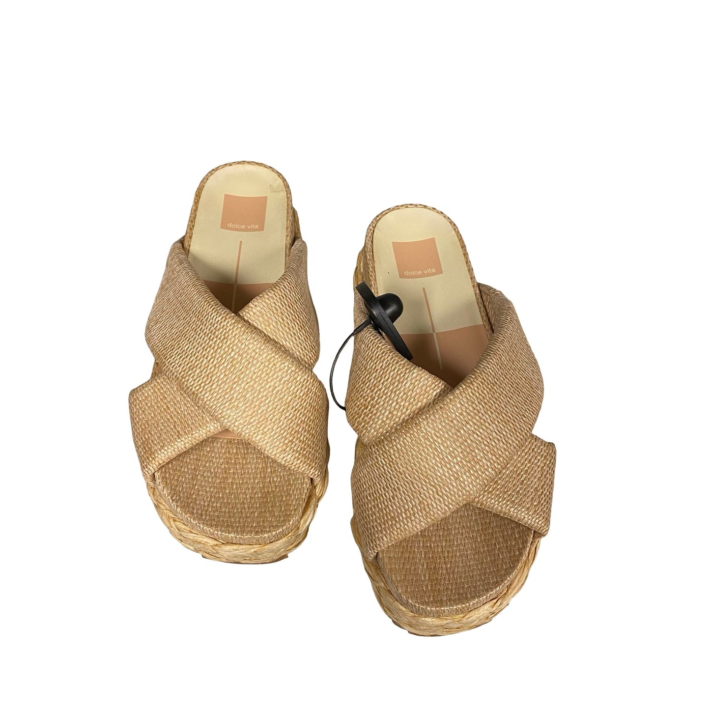 Sandals Heels Block By Dolce Vita In Tan, Size:8.5