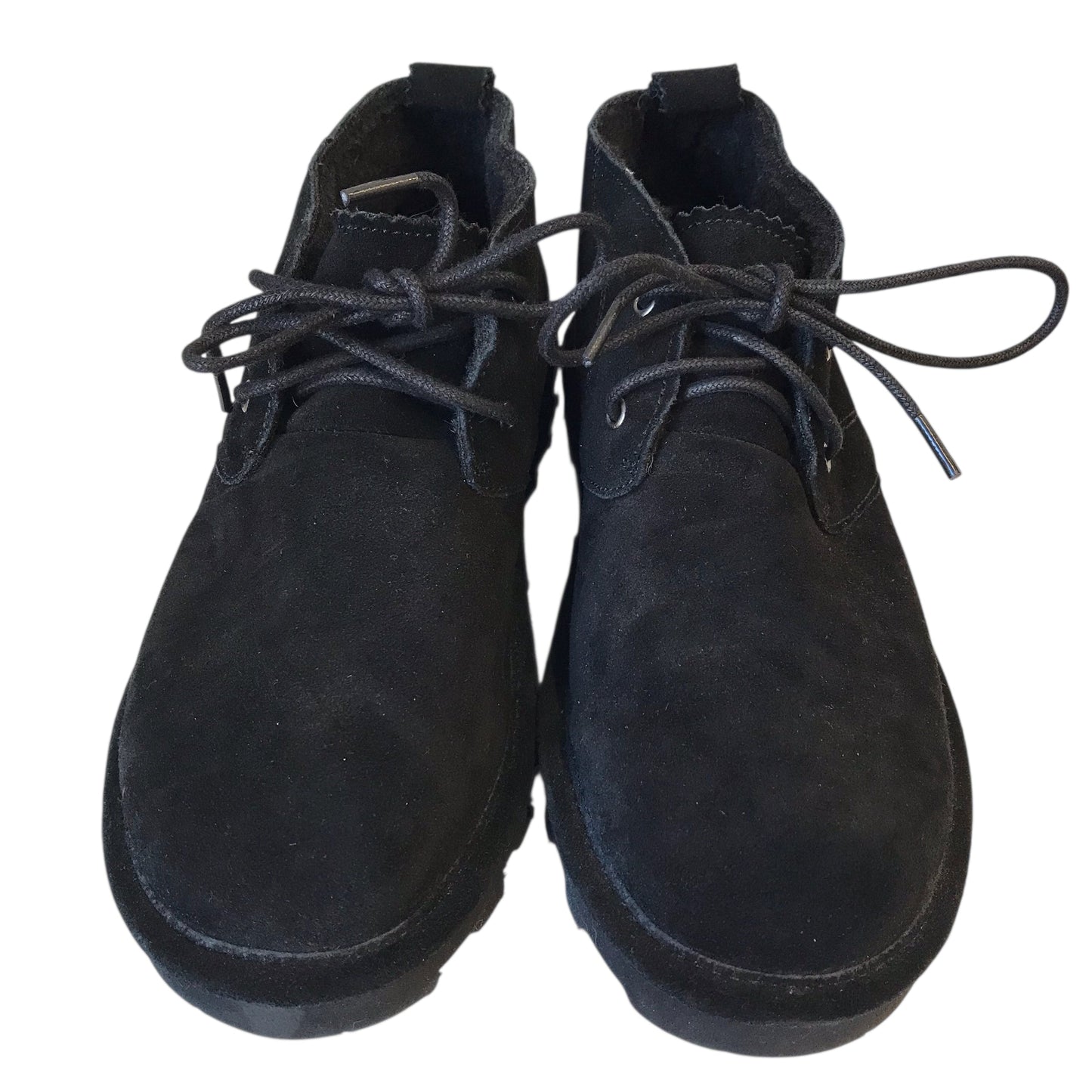 Boots Ankle Flats By Bearpaw In Black, Size:8