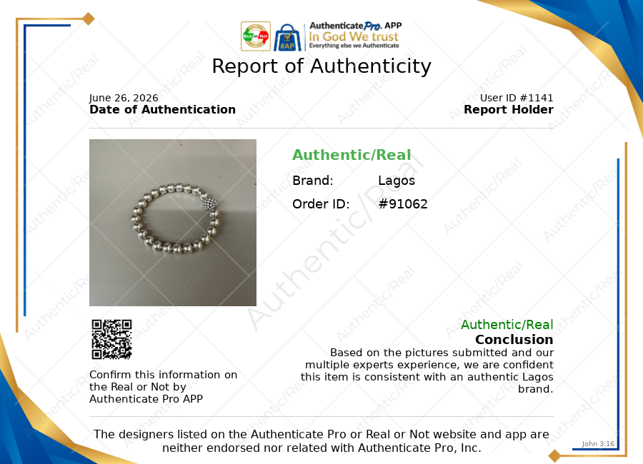Bracelet Designer By Lagos