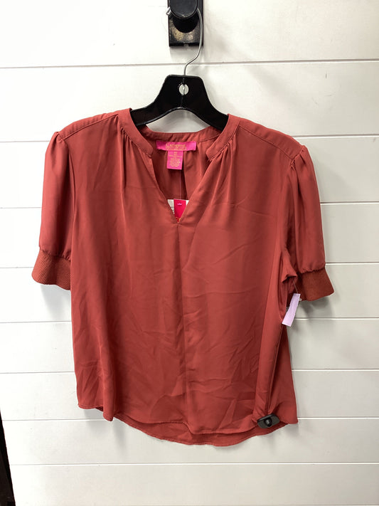 Top Ss By Catherine Malandrino In Orange, Size:Xs