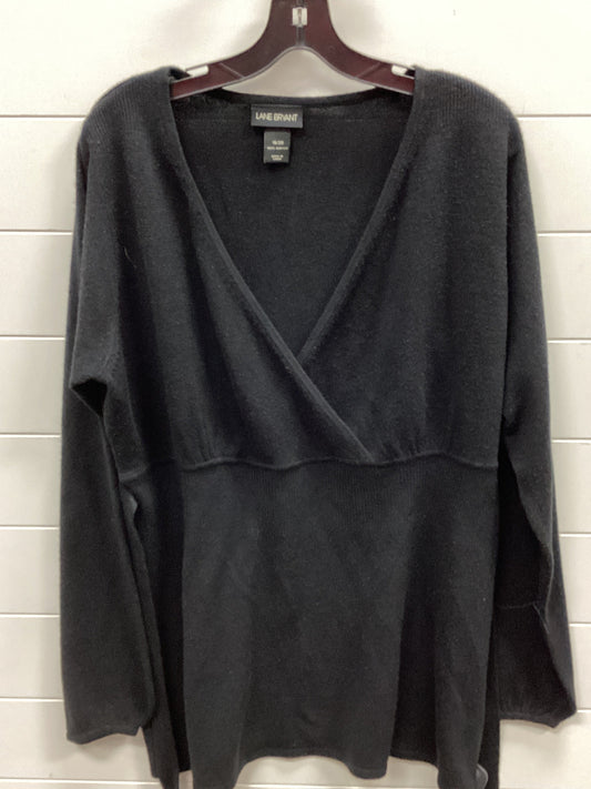 Top Ls By Lane Bryant In Black, Size:1X