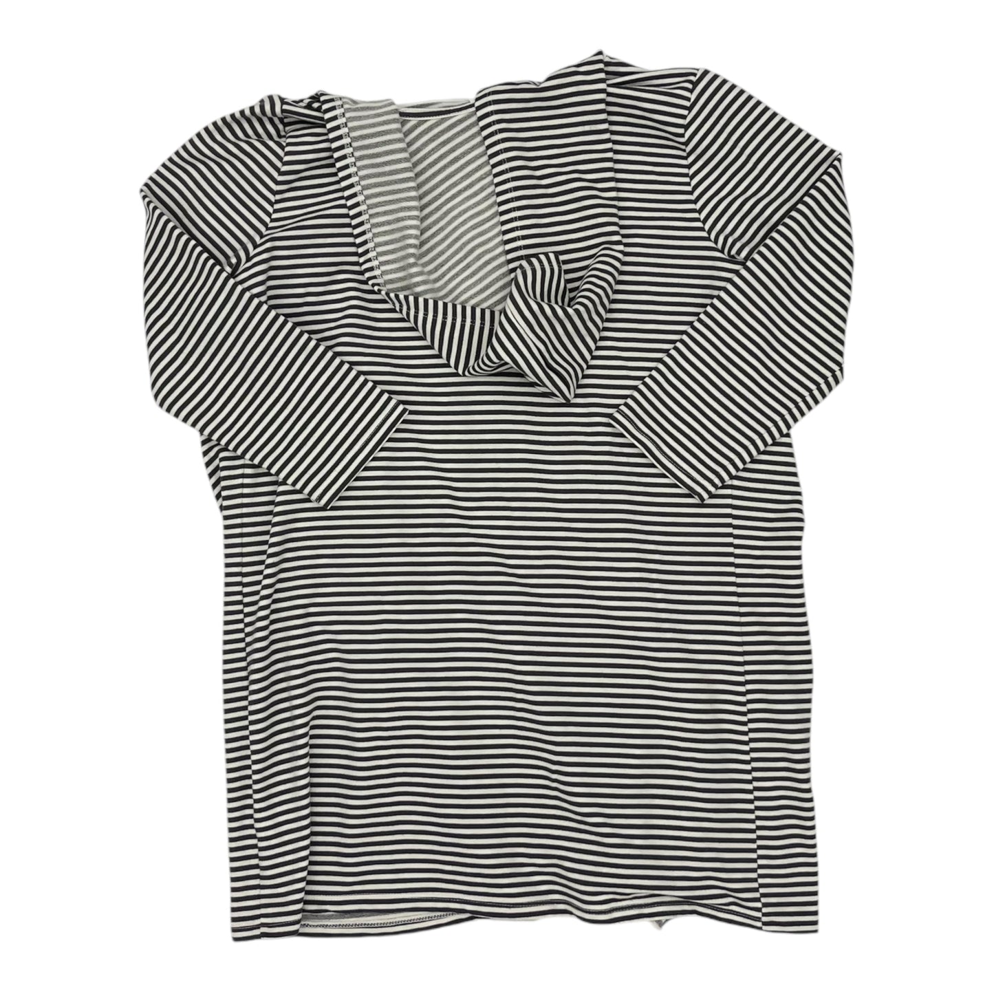 Cardigan By Charming Charlie In Grey & White, Size:S