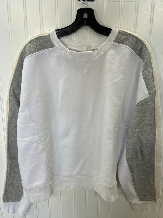 Sweatshirt Crewneck By Cmc In White, Size:M