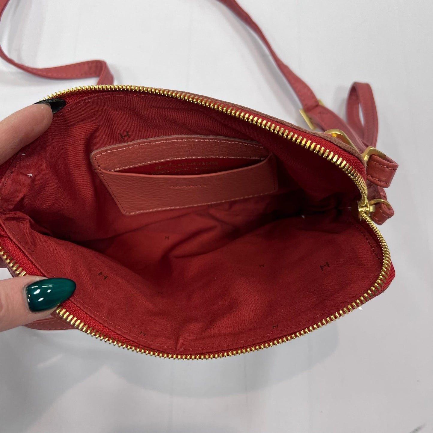 Crossbody Leather By Hammitt, Size: Small