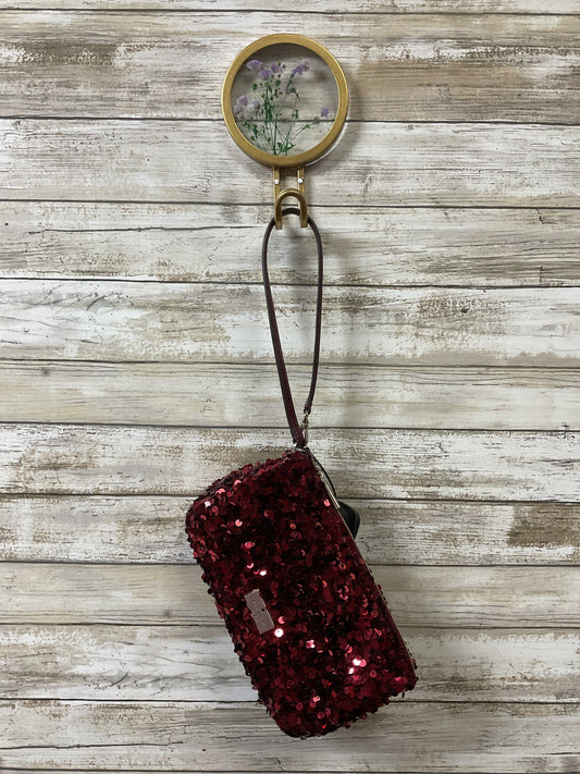 Wristlet Designer By Kate Spade In Red, Size:Medium