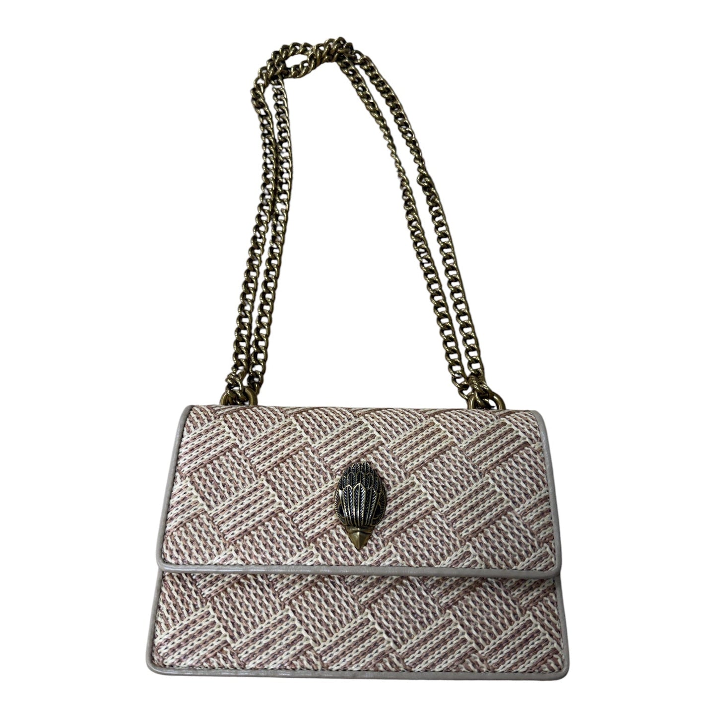 Handbag By Kurt Geiger London In Tan, Size:Small