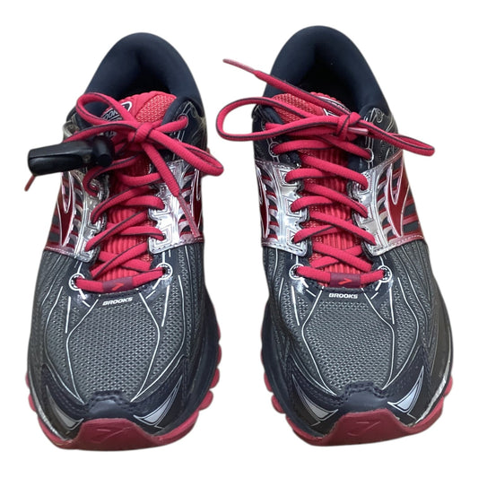 Shoes Athletic By Brooks In Grey & Pink, Size:9