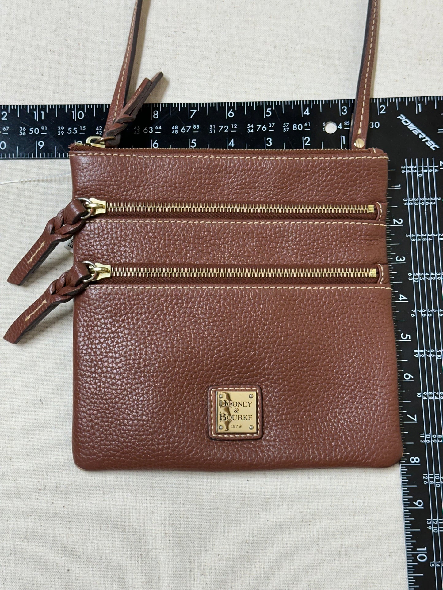 Crossbody Designer By Dooney And Bourke In Brown, Size:Small