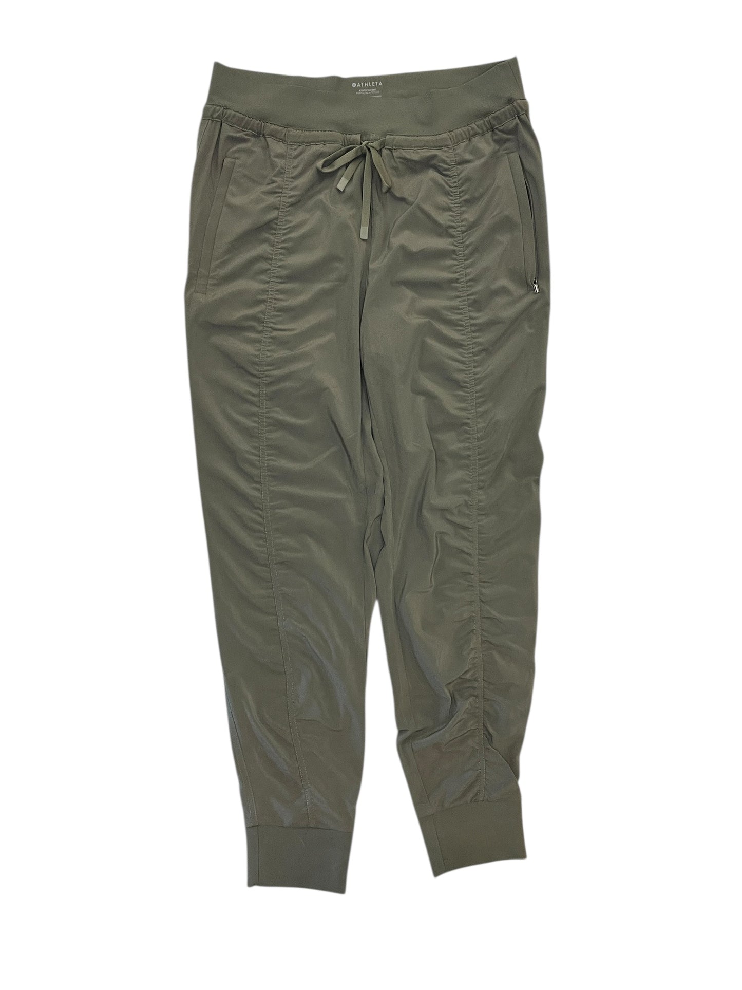 Athletic Pants By Athleta In Green, Size:M