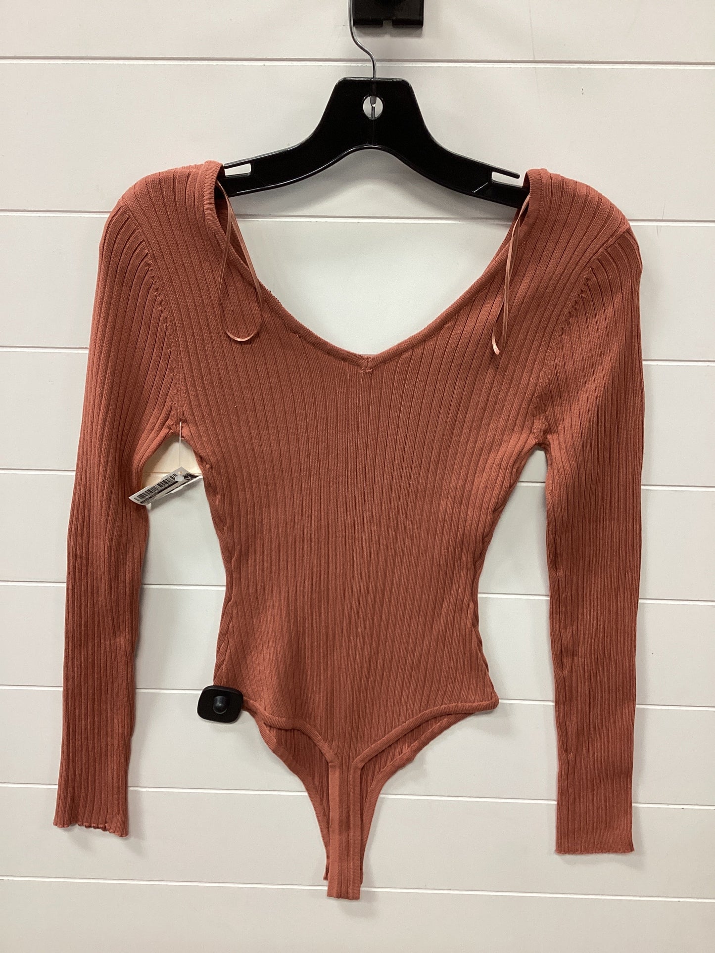 Bodysuit By Love Tree In Orange, Size:S