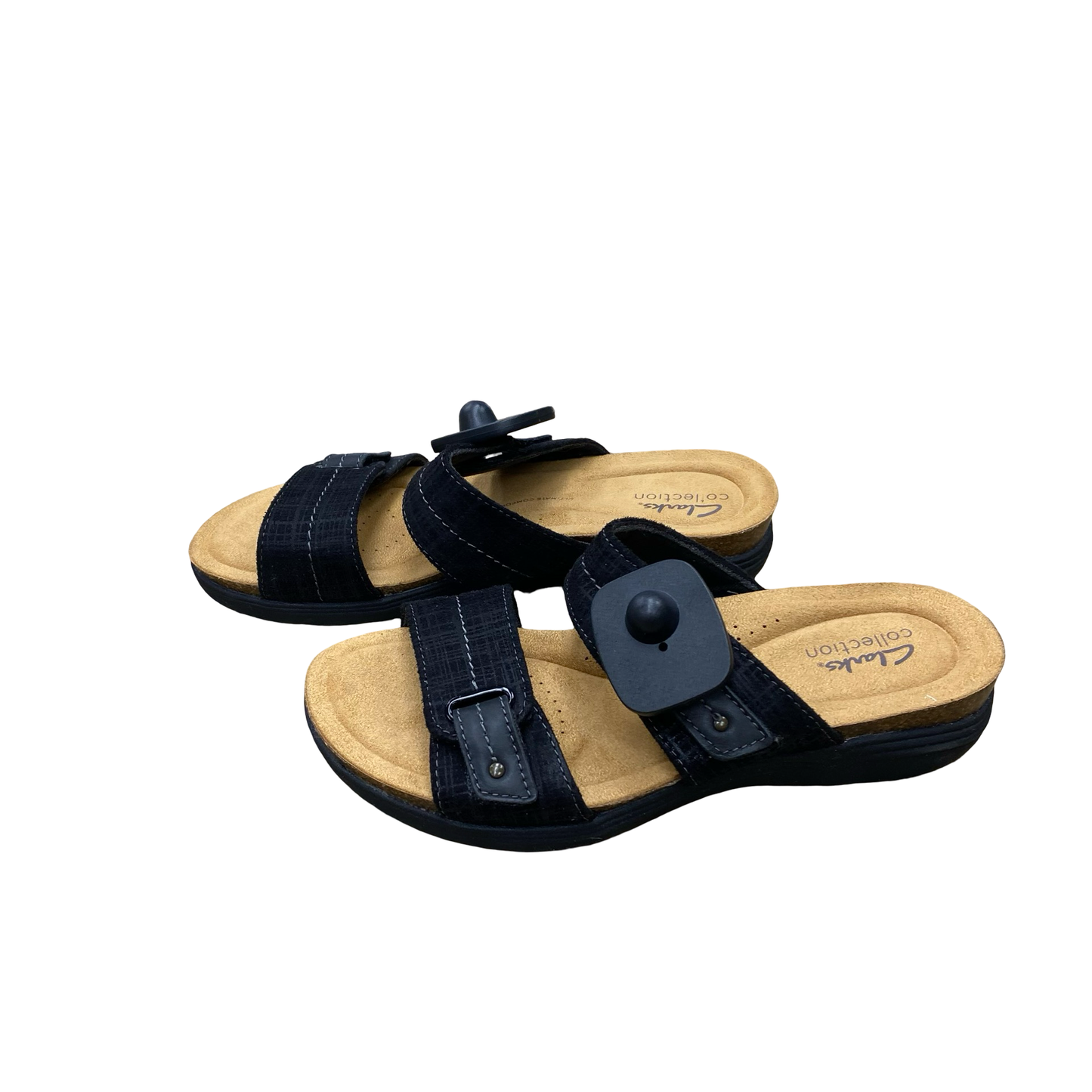Sandals Flats By Clarks In Multi, Size:7.5