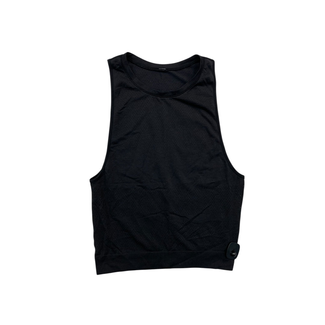 Athletic Tank Top By Lululemon In Black, Size:M