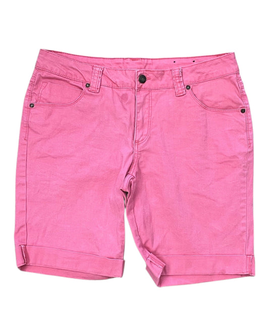 Shorts By Faded Glory In Pink Denim, Size:12