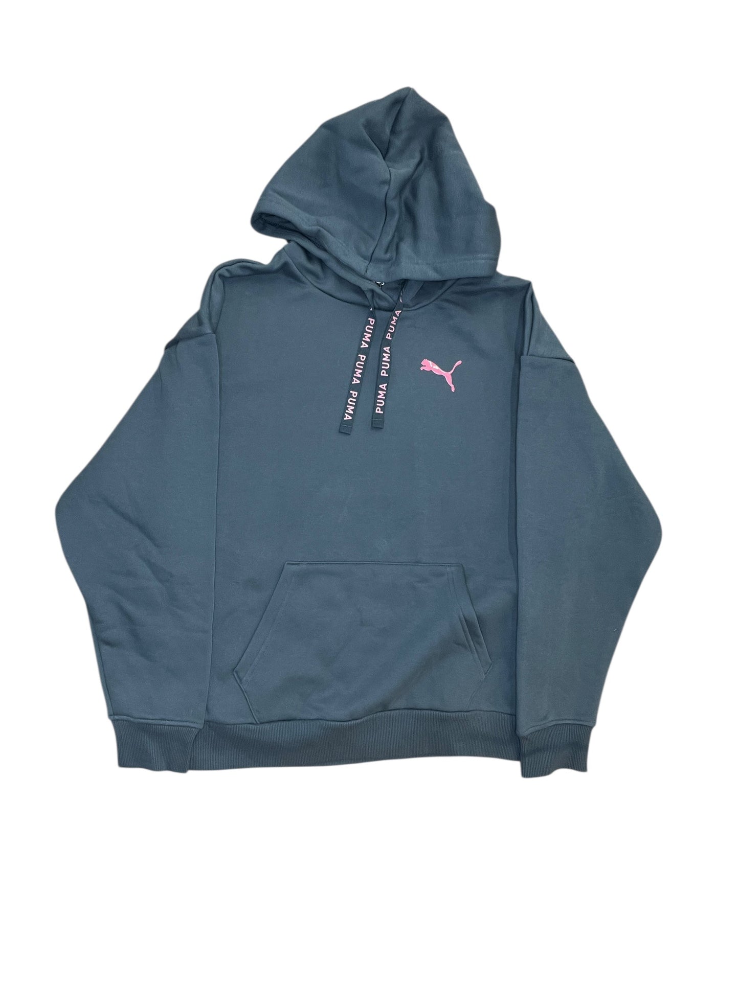 Athletic Sweatshirt Hoodie By Puma In Blue, Size:S