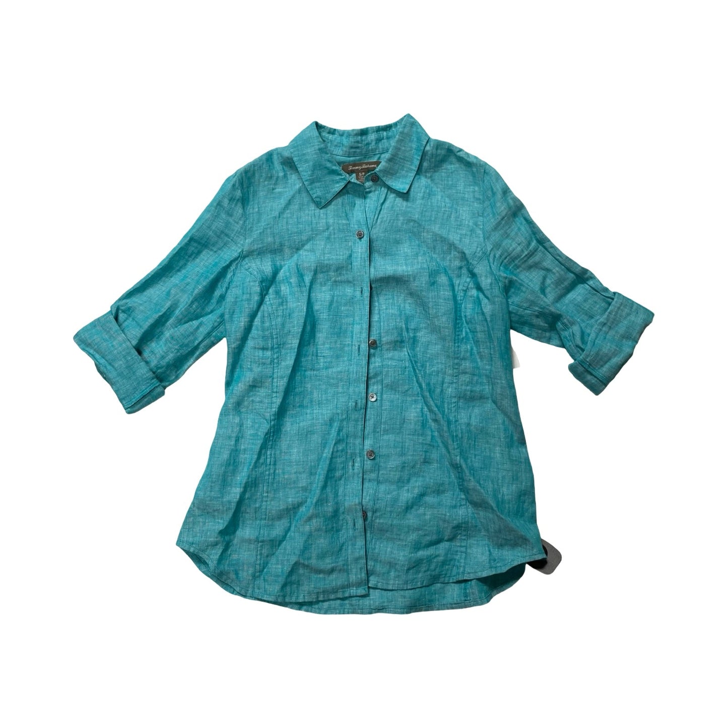Top Ls By Tommy Bahama In Teal, Size:S
