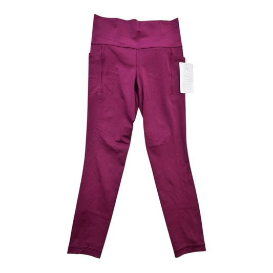 Athletic Leggings By Athleta In Purple, Size:S