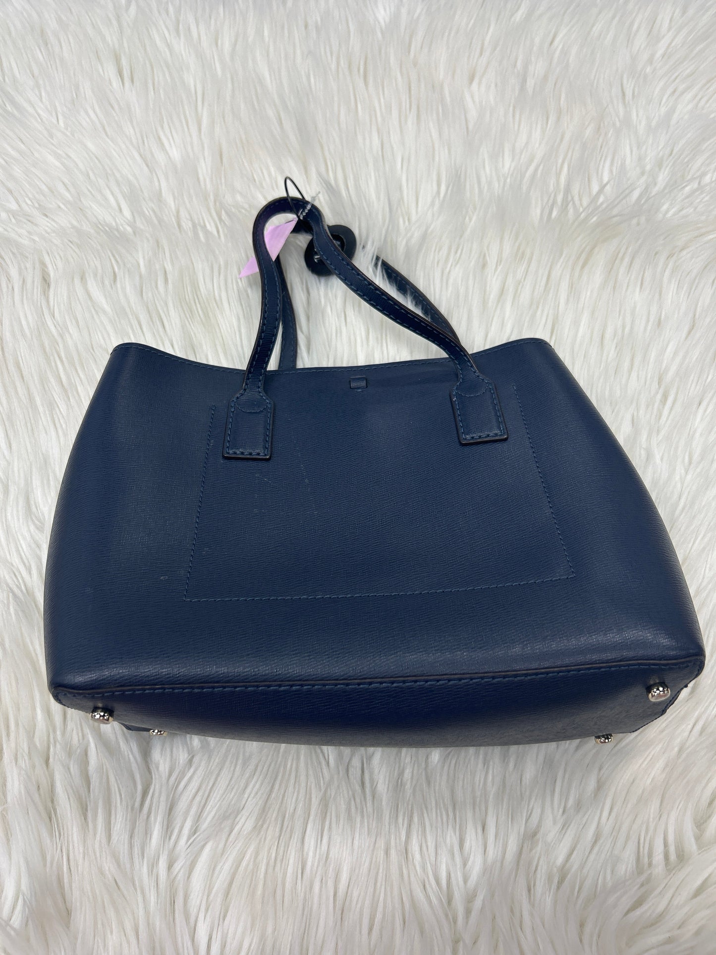Handbag Designer By Kate Spade In Navy, Size:Large