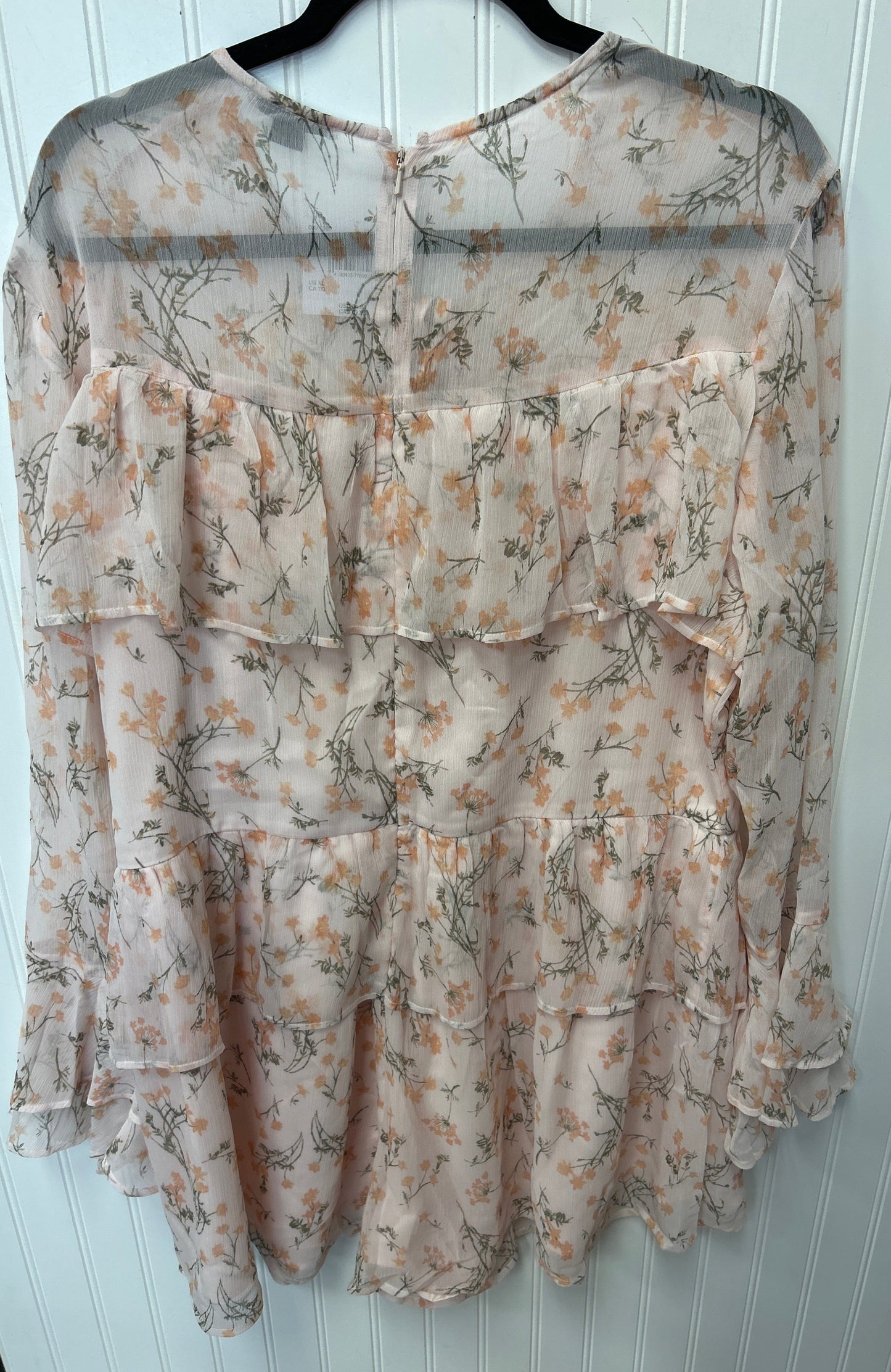 Dress Casual Midi By American Eagle In Floral Print, Size:Xl