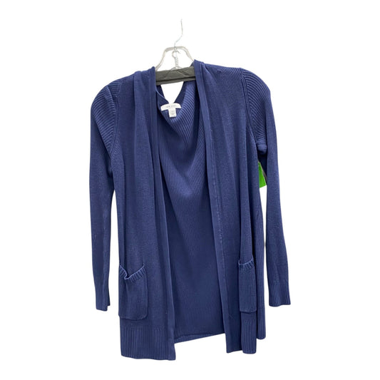 Cardigan By Nine West In Blue, Size:M