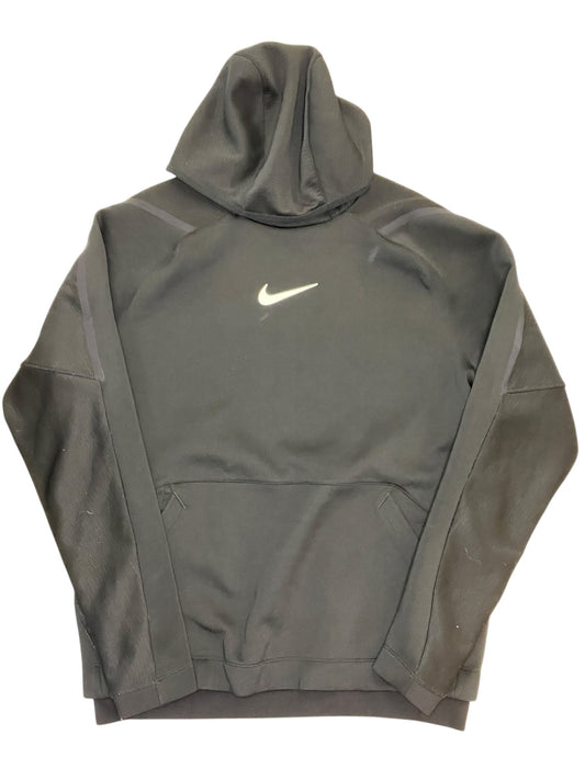 Athletic Sweatshirt Hoodie By Nike Apparel In Black, Size:M