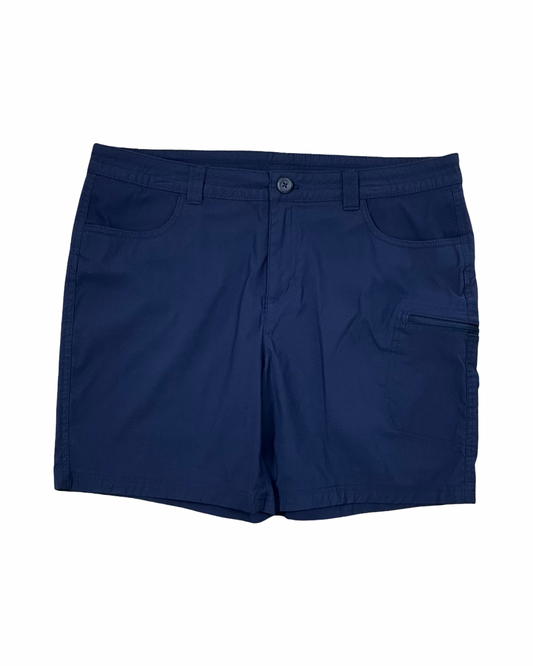 Shorts By Eddie Bauer In Navy, Size:16