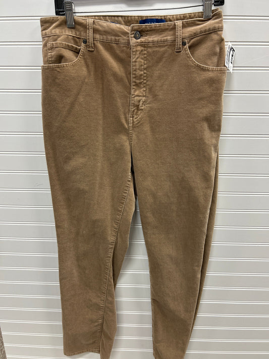 Pants Corduroy By Talbots In Tan, Size:14P