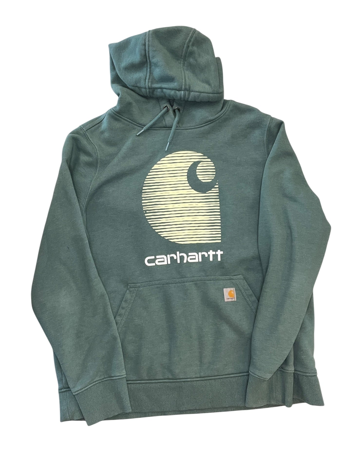 Sweatshirt Hoodie By Carhartt In Green, Size:Xl
