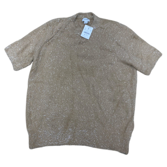 Sweater Ss By J. Crew In Brown & Silver, Size:S