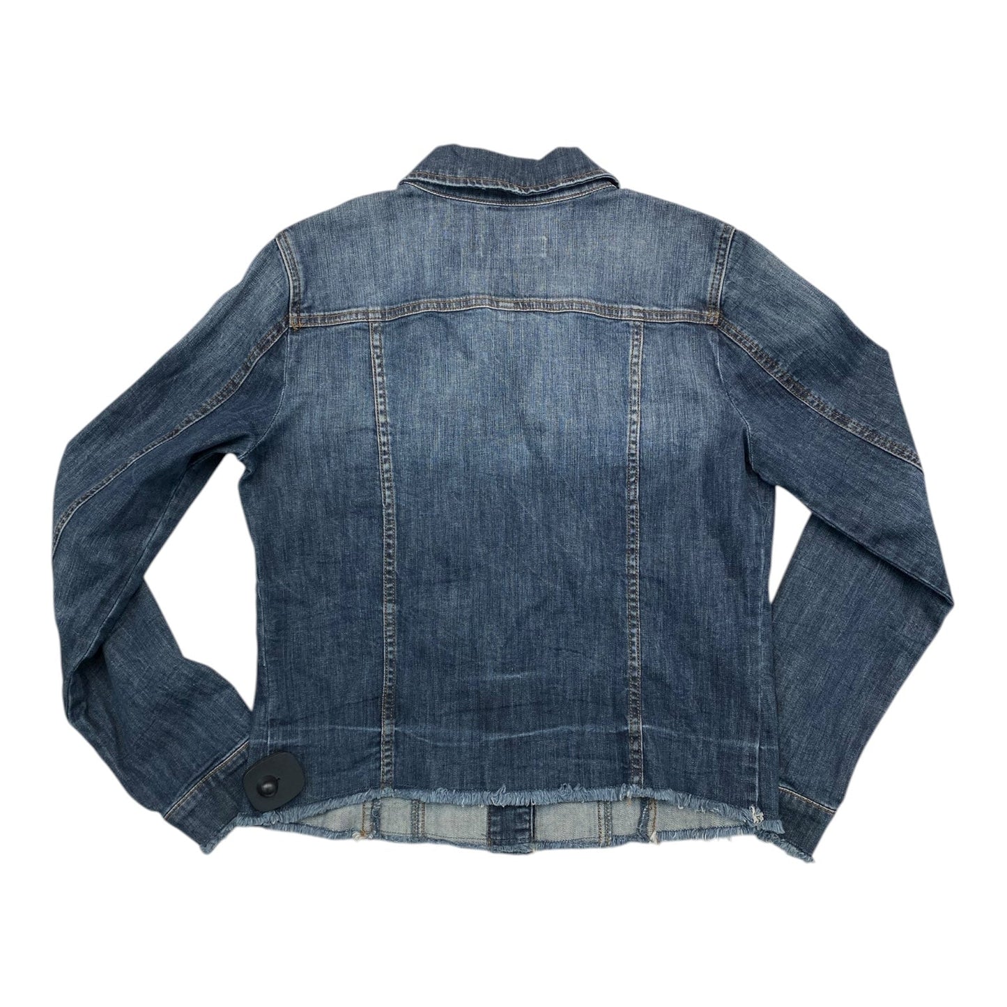 Jacket Denim By Kut In Blue Denim, Size:M