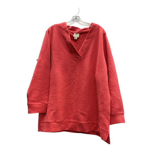 Top Ls By St Johns Bay In Pink, Size:Xxl