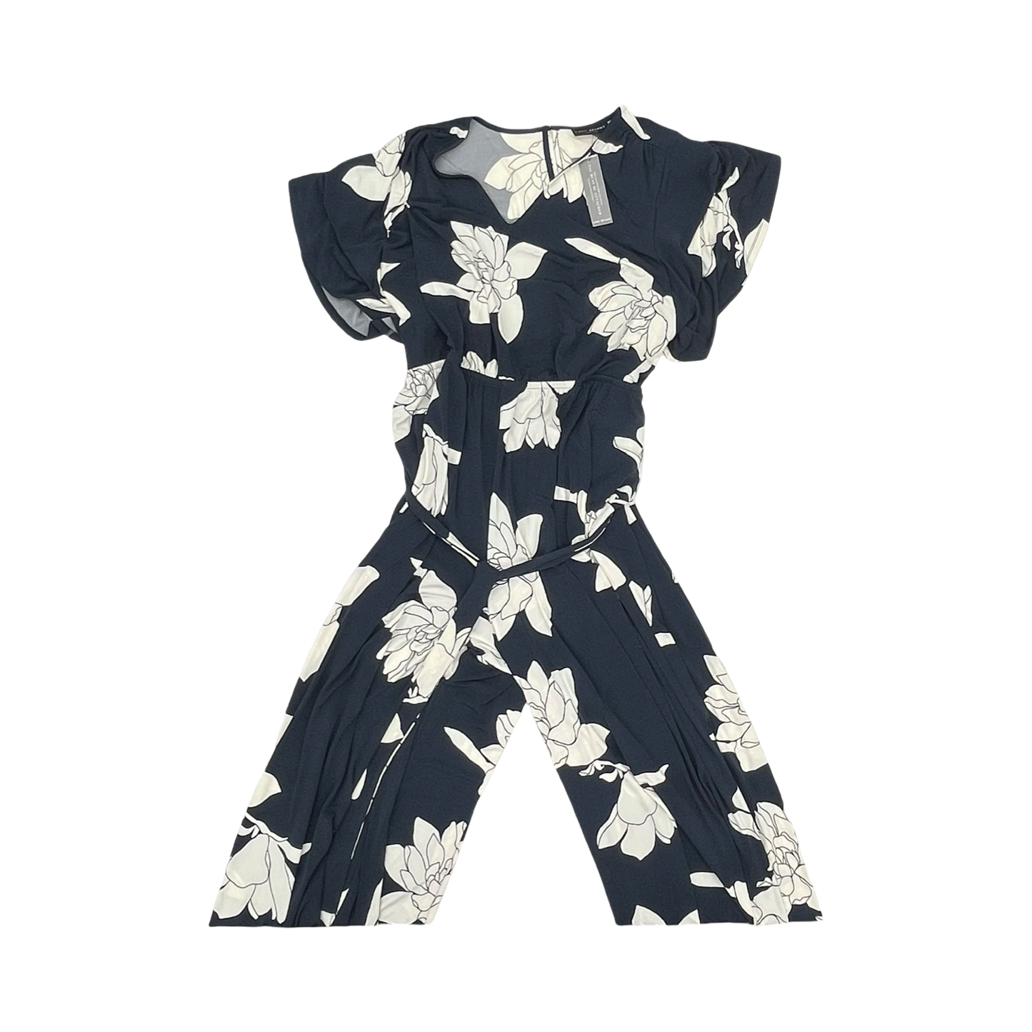 Dress Casual Maxi By Lane Bryant In Blue & White, Size:4X