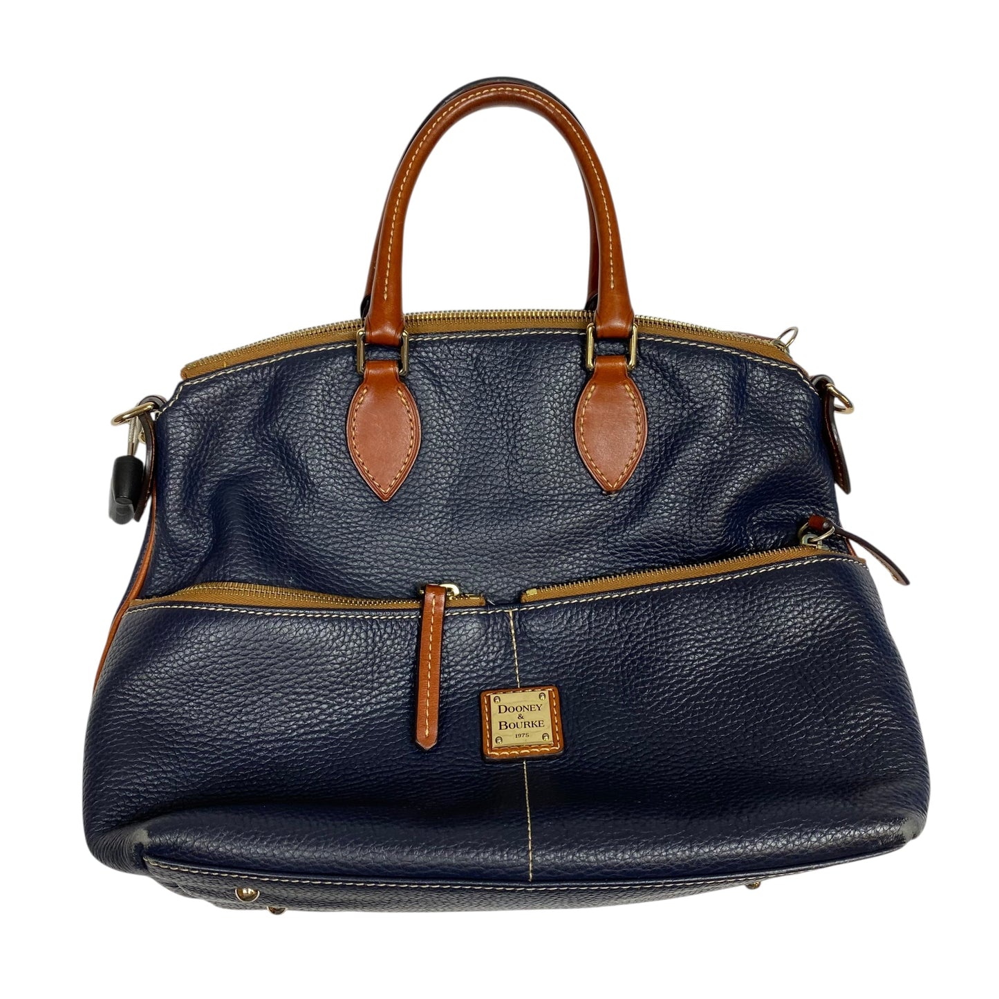 Handbag Designer By Dooney And Bourke In Navy, Size:Medium