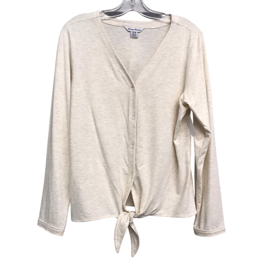 Top Ls Basic By Tommy Bahama In Beige, Size:M
