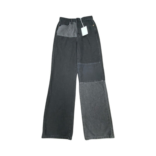 Jeans Wide Leg By Cello In Black, Size:Xs