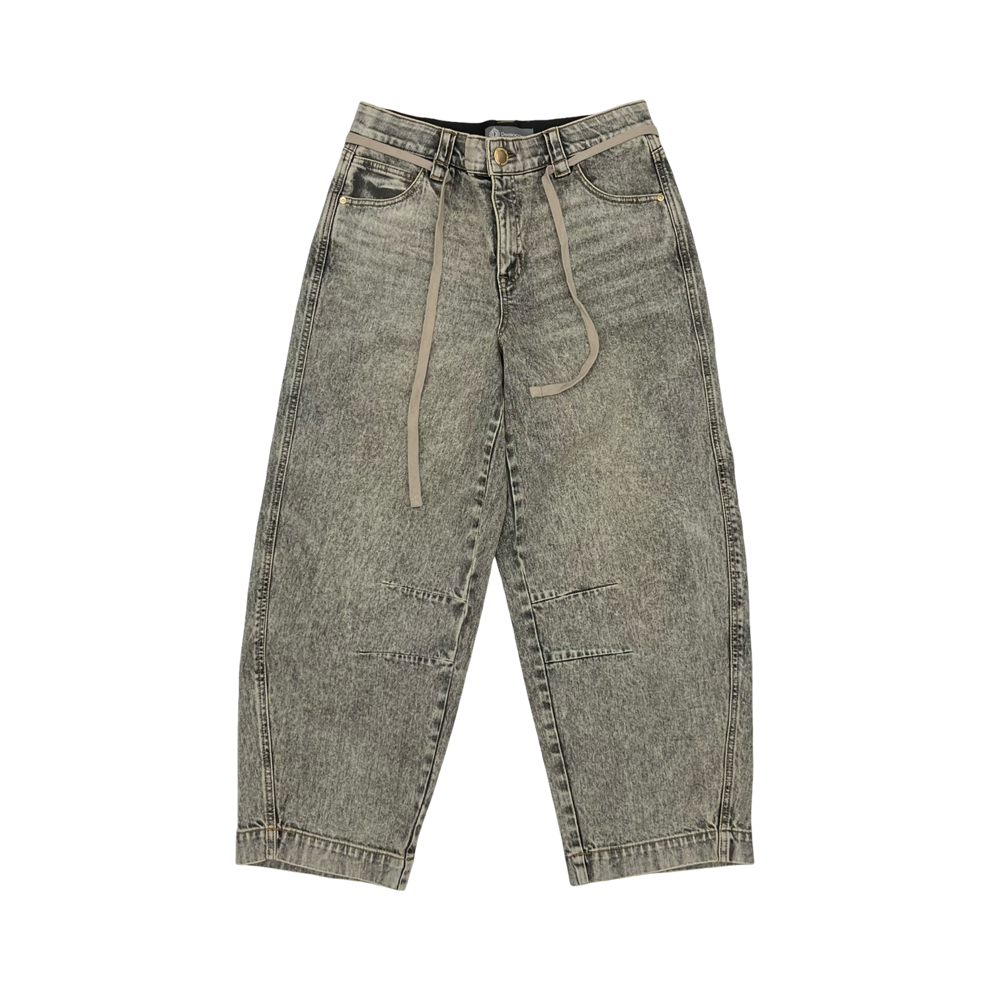 Jeans Wide Leg By Democracy In Black & Tan, Size:6