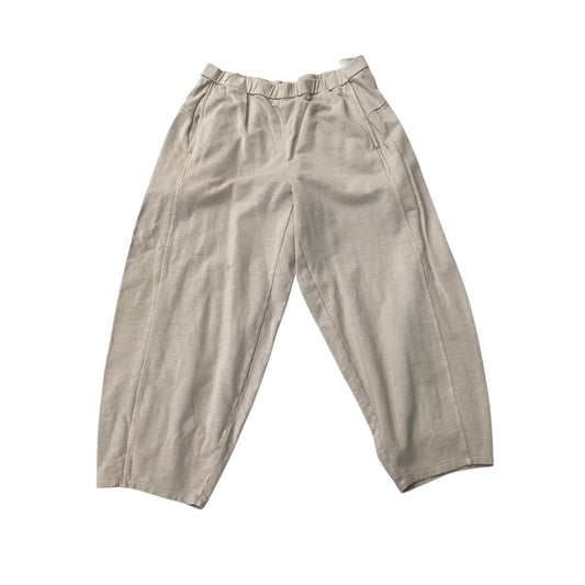 Athletic Pants By Eileen Fisher In Cream, Size:L