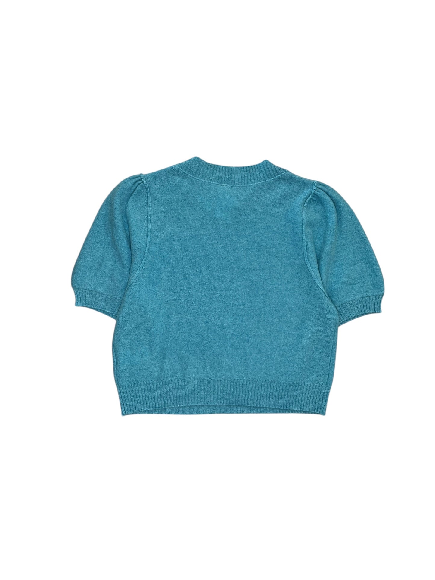 Sweater Ss By Free People In Blue, Size:L