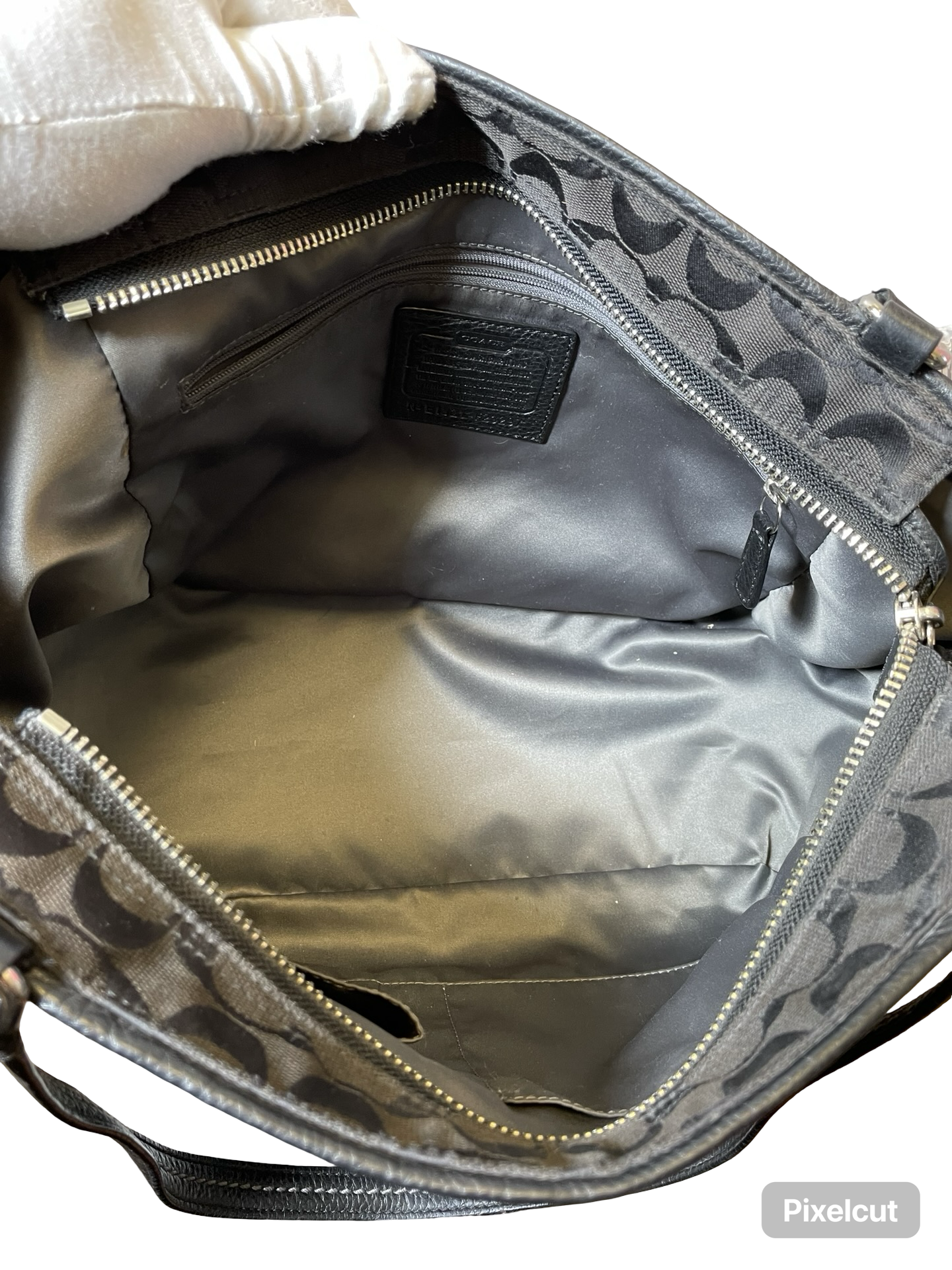 Handbag Designer By Coach, Size: Large