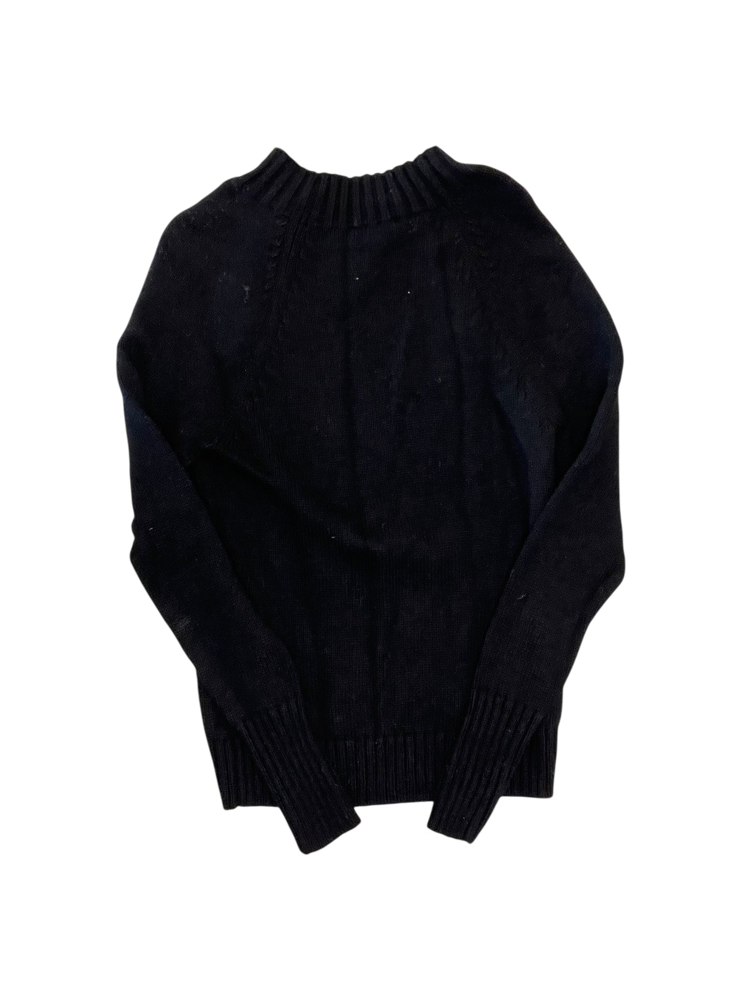 Sweater By J. Crew In Black, Size:Xxs
