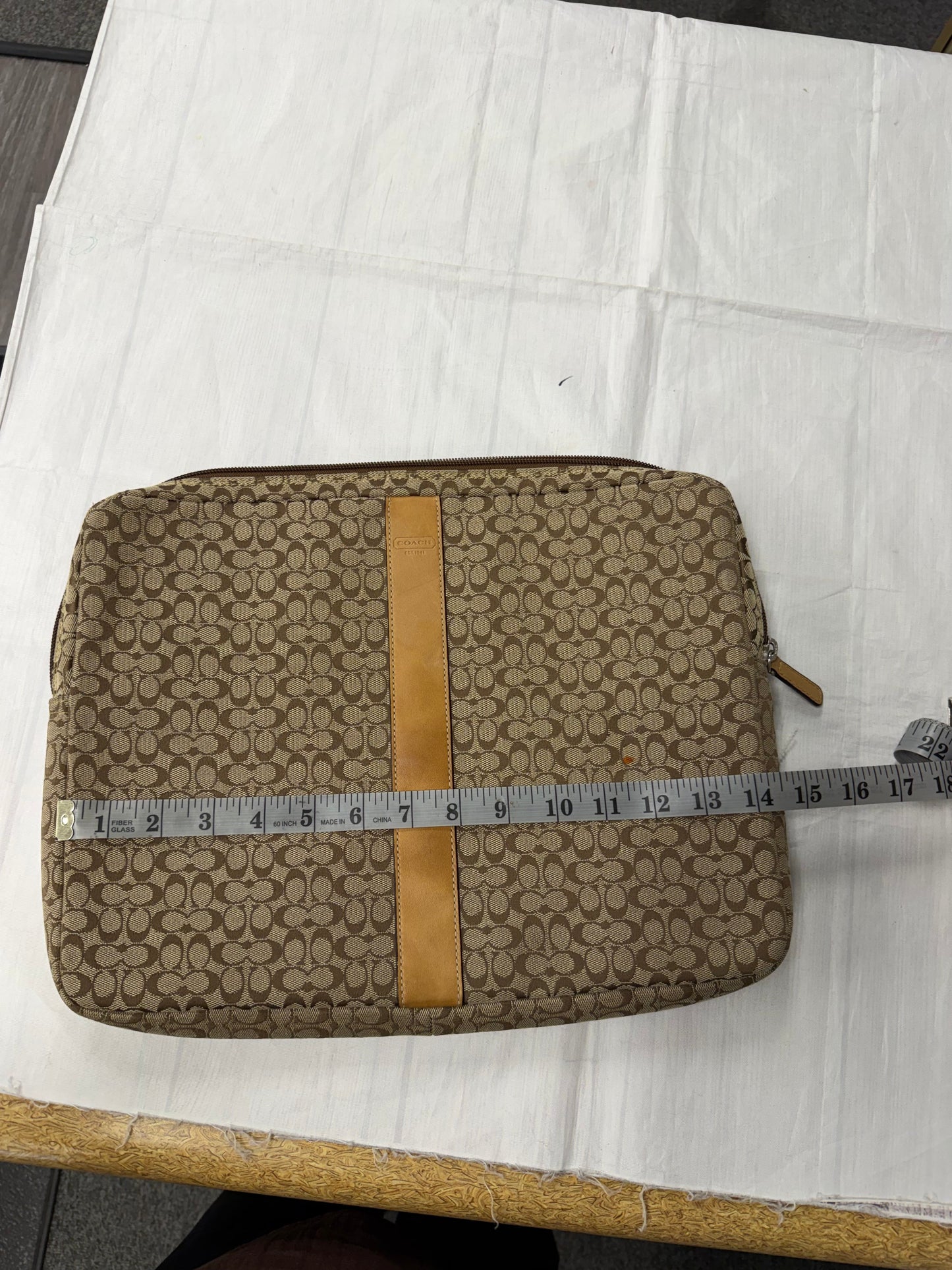 Accessory Designer Tag By Coach In Brown