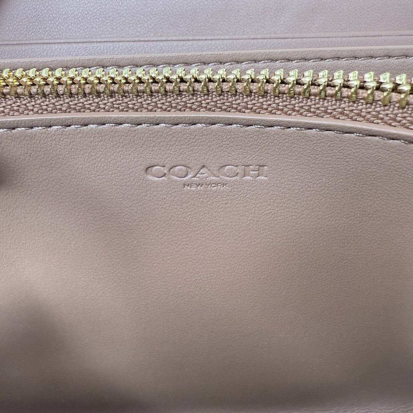Long Zip Around Wallet
In Signature Canvas Designer By Coach, Size: Medium