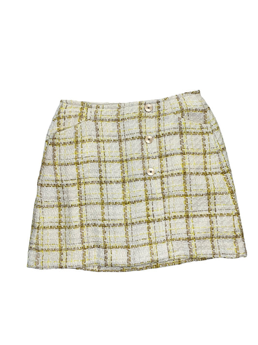 Skirt Mini & Short By Cabi In Yellow, Size:M
