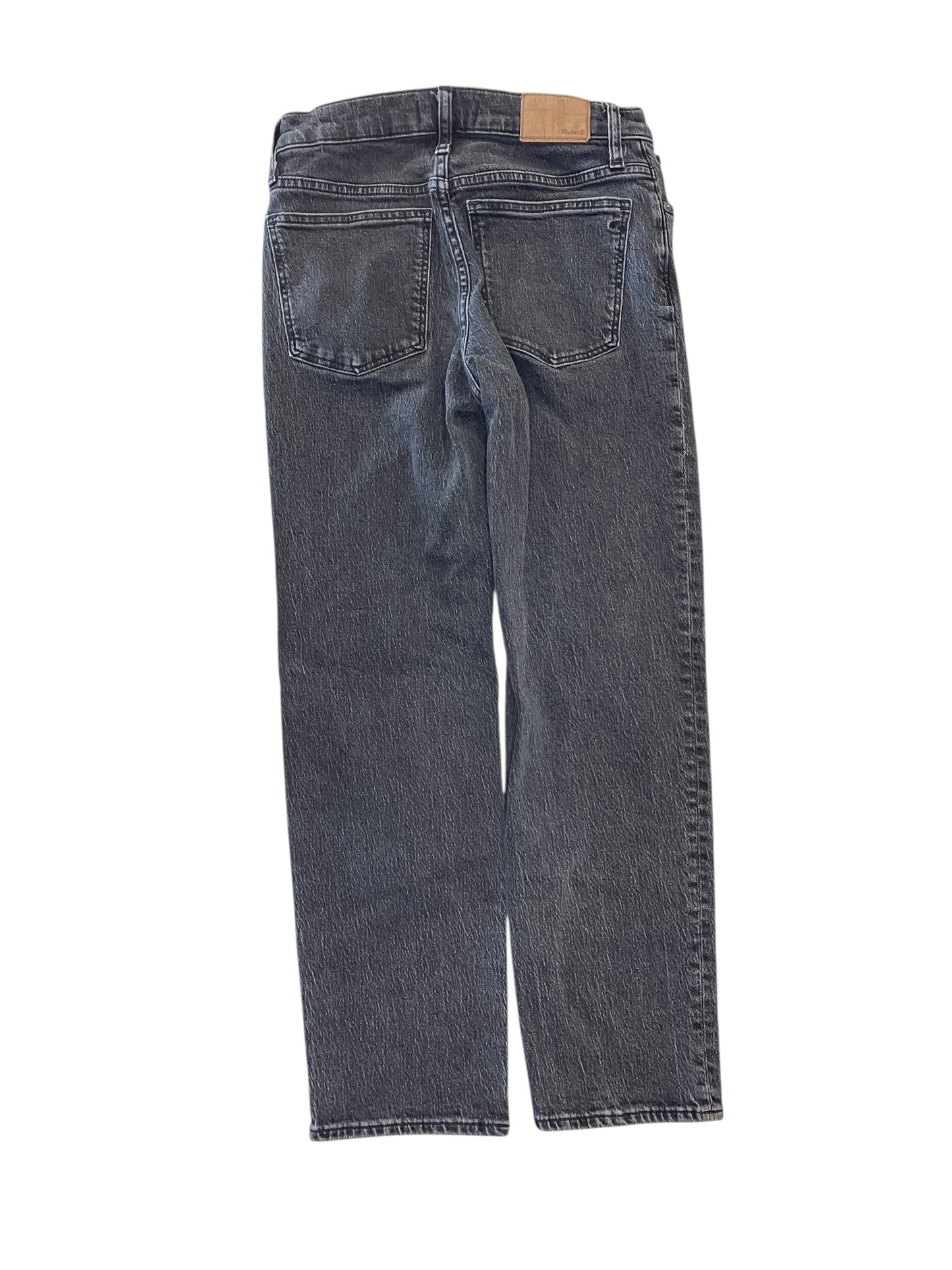 Jeans Straight By Madewell In Grey Denim, Size:2