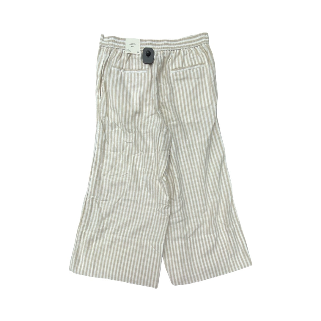 Pants Wide Leg By Banana Republic In Striped Pattern, Size:M